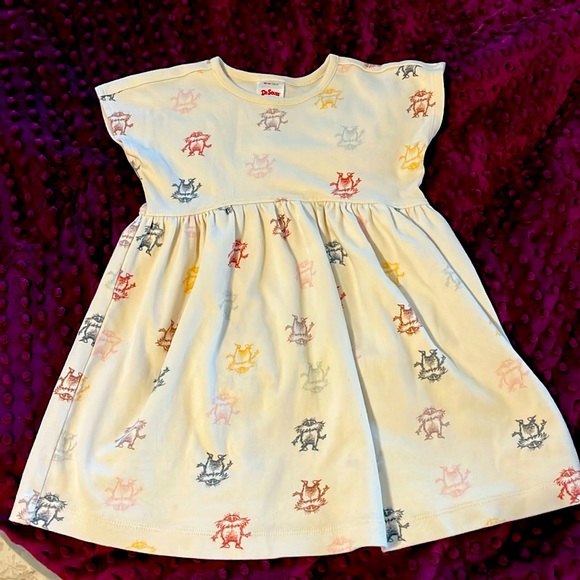 Robe Fille Hanna Andersson Taille 100 (4 Ans) - Motif Floral Rose - Occasion Très Bon état